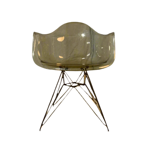 Gold Ghost Chair *OPEN BOX- Local Pick Up Only