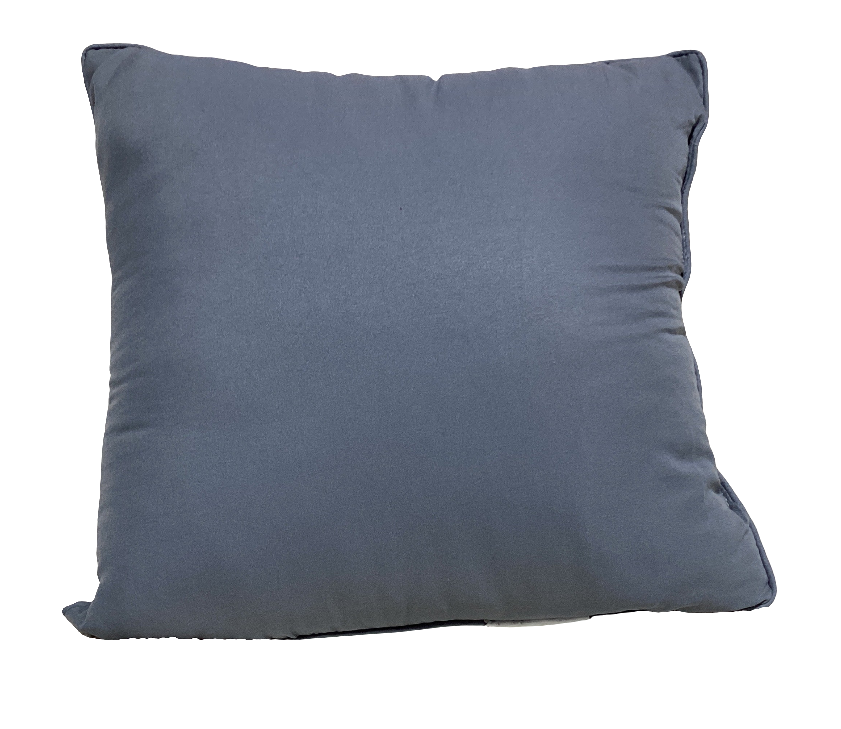 Powder blue 16”x16” pillow