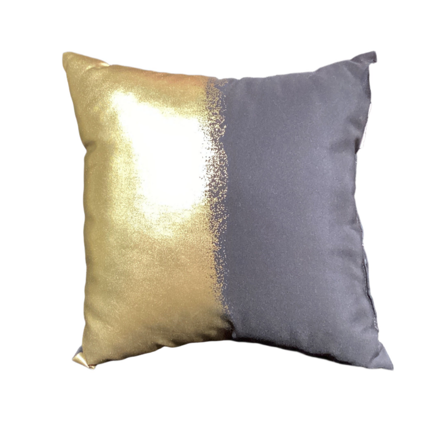 Black &Gold 16”x16” pillow