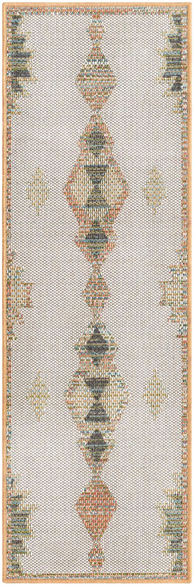 Ivory Baja Outdoor Rug- 2'x3'