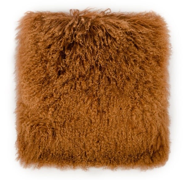 Tibetan Sheep Copper Pillow-Open Box