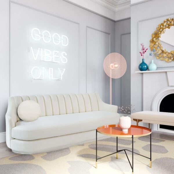 Potter 20" Cream Velvet Pillow- Open Box