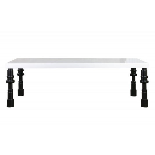 Spindle Gloss Lacquer Dining Table - Local Pick Up or Local Delivery Only