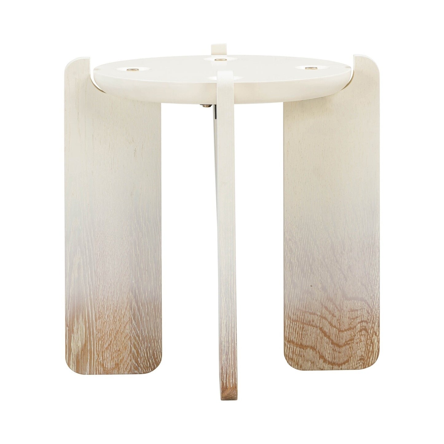 Gloria Cream Oak Side Table-OPEN BOX