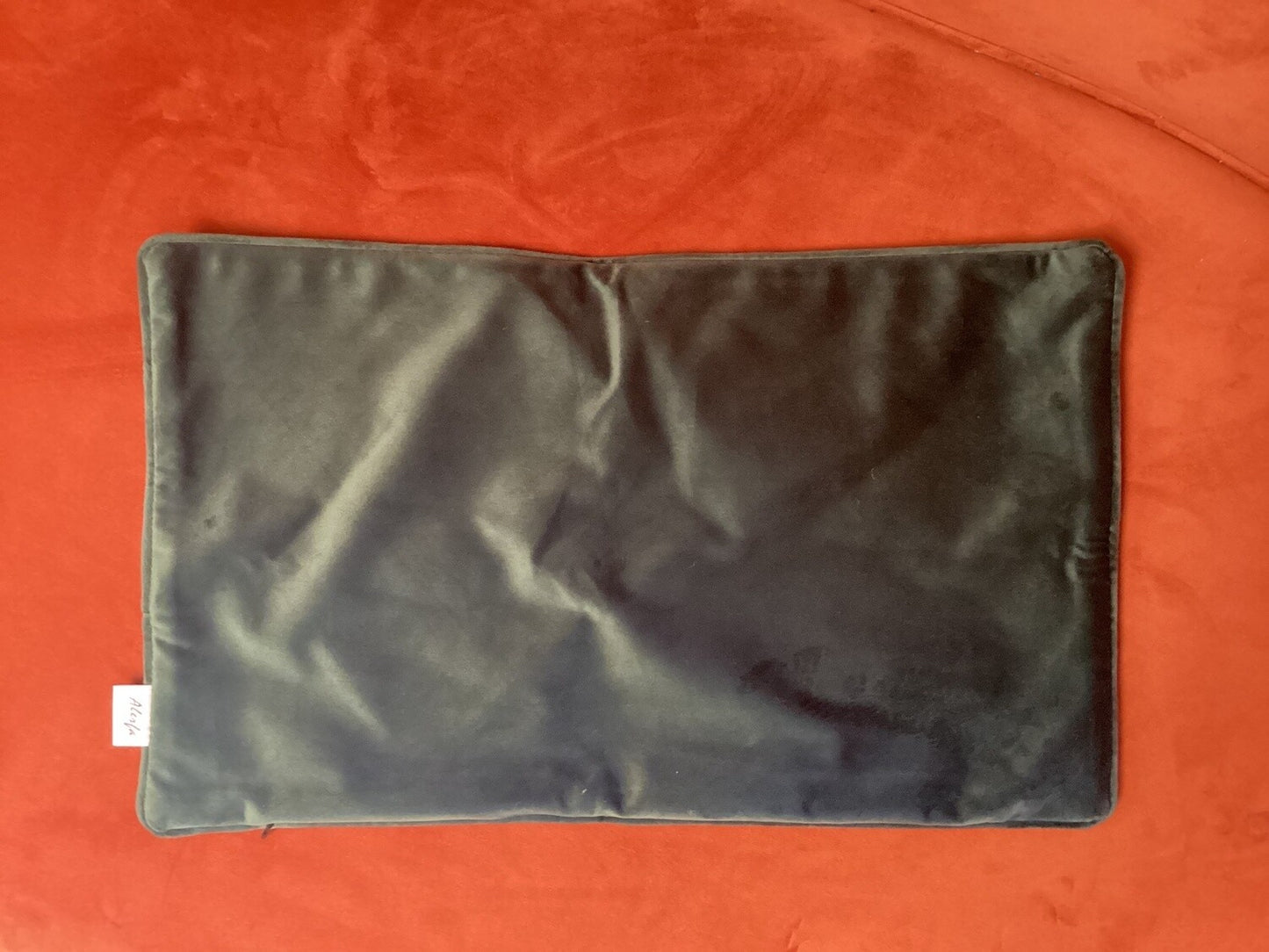 Silver Gold Geometric Velvet Pillow Covers (12”x20”)