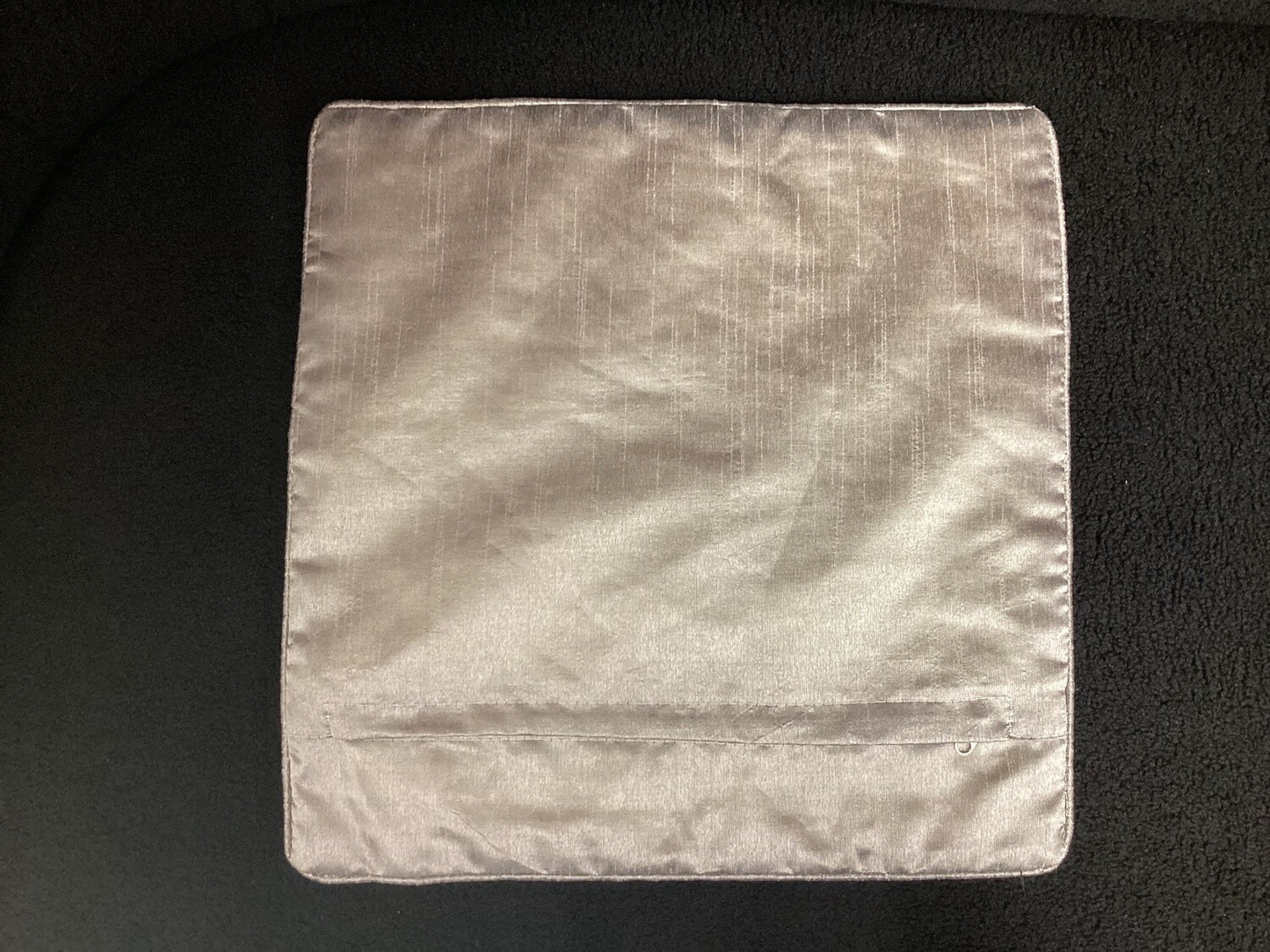 Silver Pillow Cover (16”x16”)