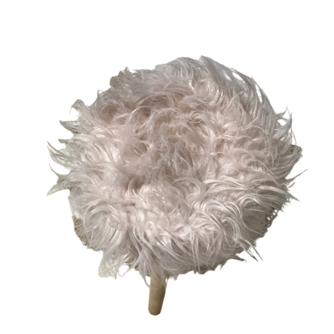Pink fluffy Stool