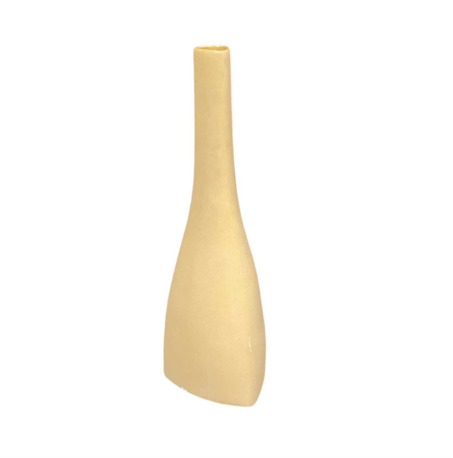 Pastel Yellow Flower Vase-8057