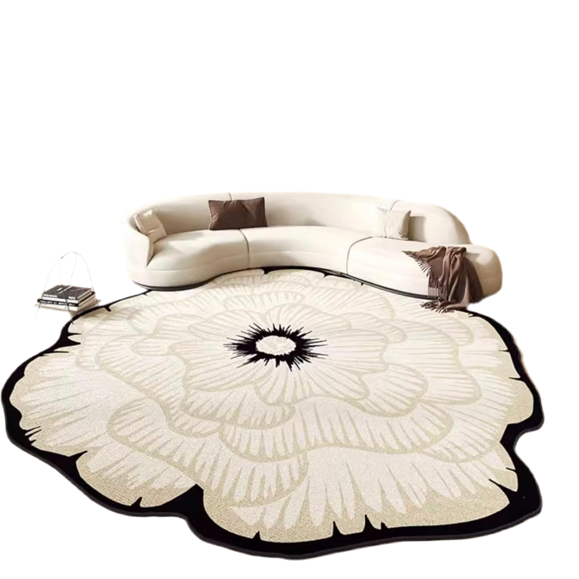 Flower Shape Area Rug