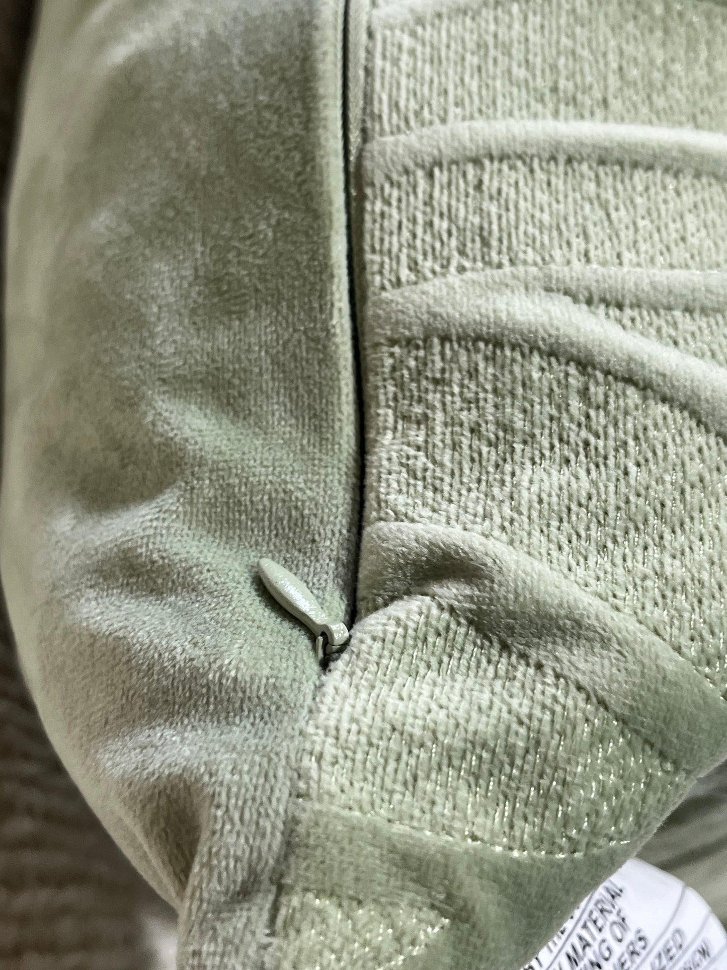 Soft Light Green 20”x 20” Pillow