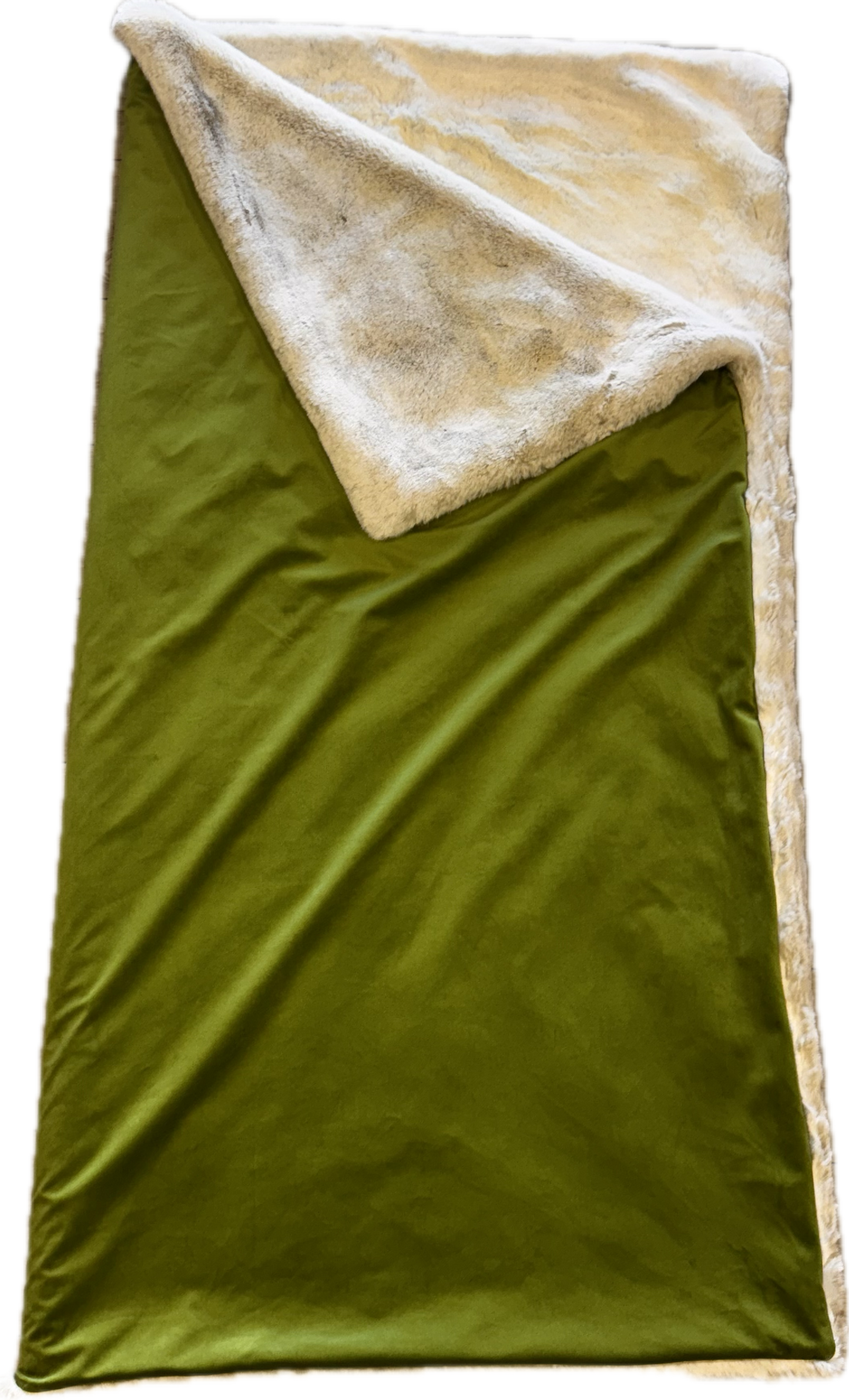 Reversible Faux Fur Throw