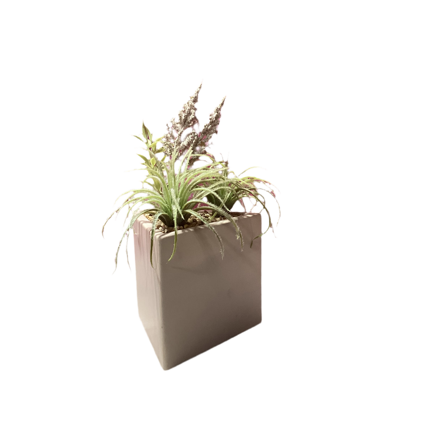Pastel pink Triangle planter