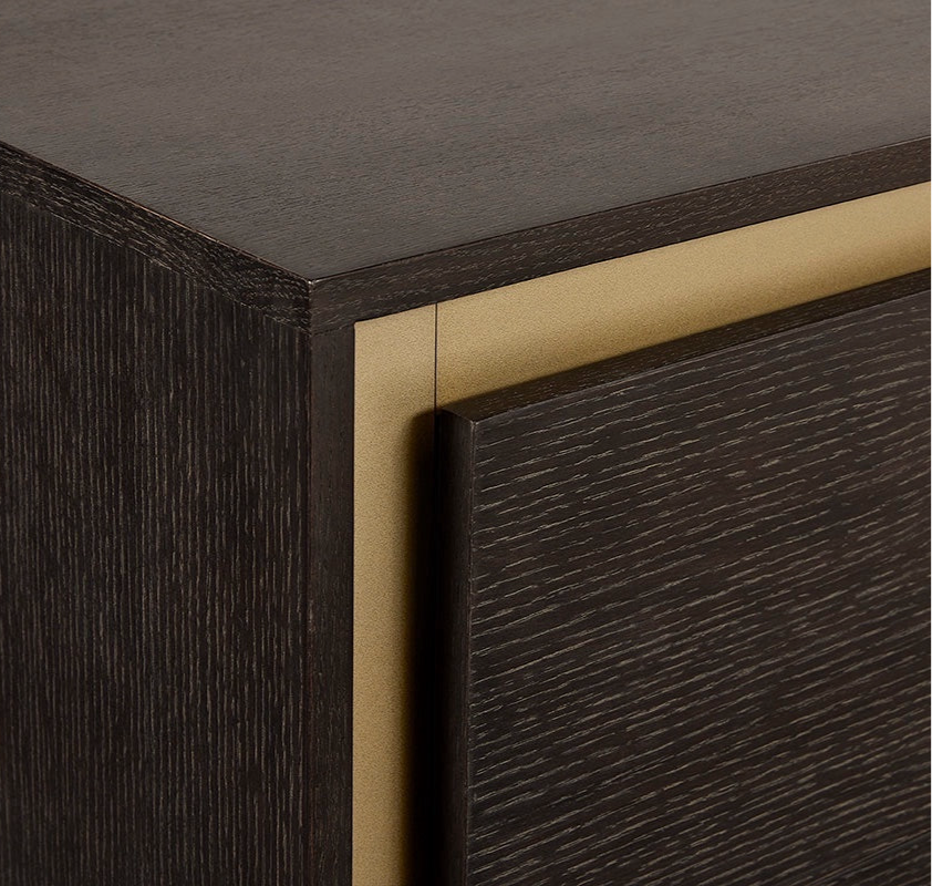 Alvaro Solid Oak Nightstand