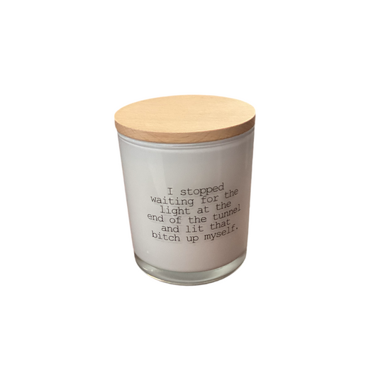 Tunnel Funny Soy Candle