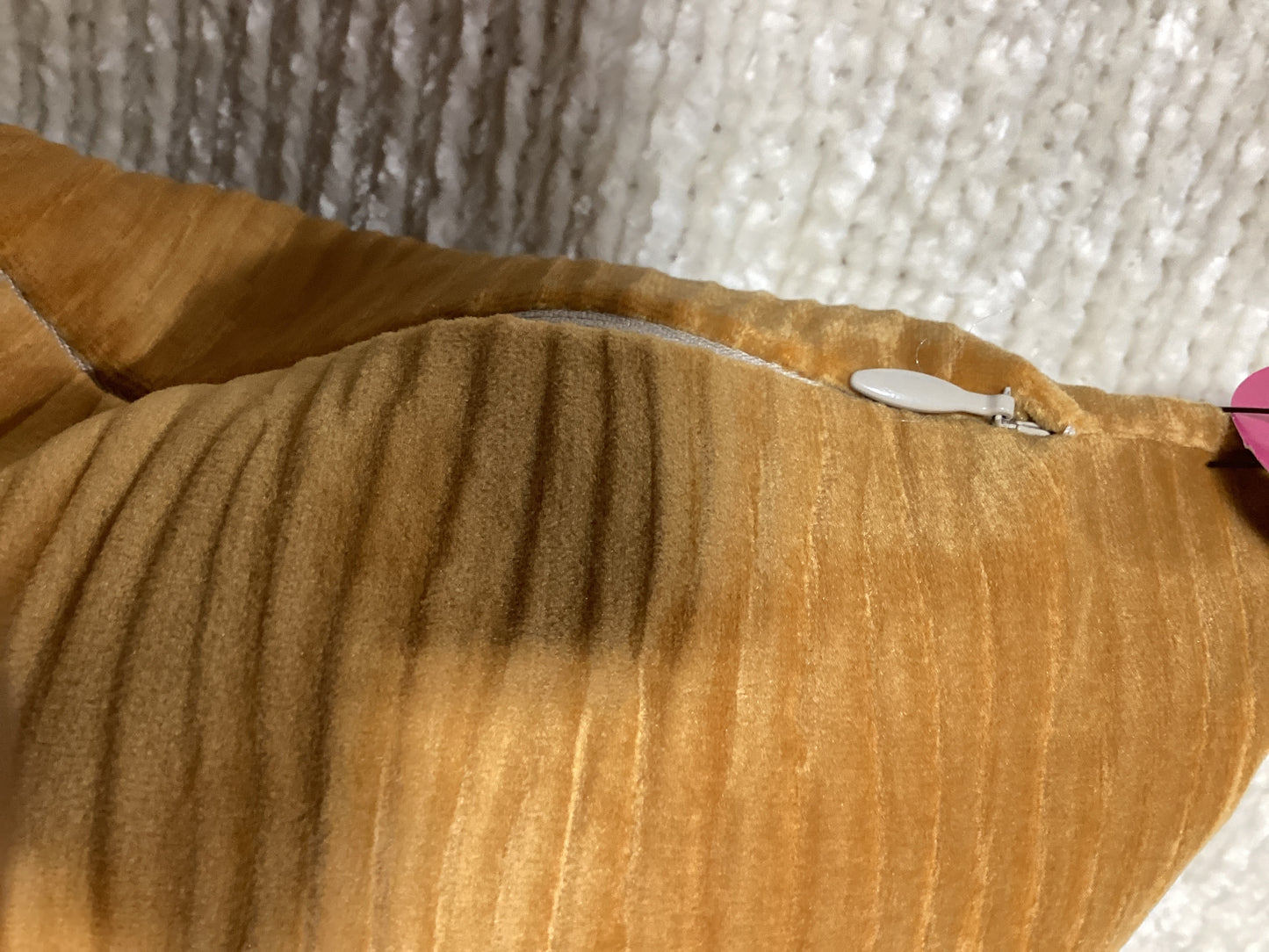 Petite Gold Pillow -open box