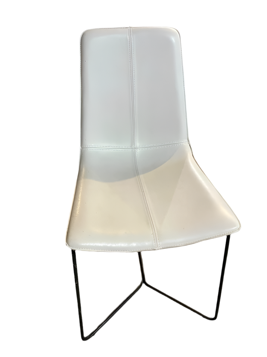 Faux Leather Accent Chair- Local Pick Up Only