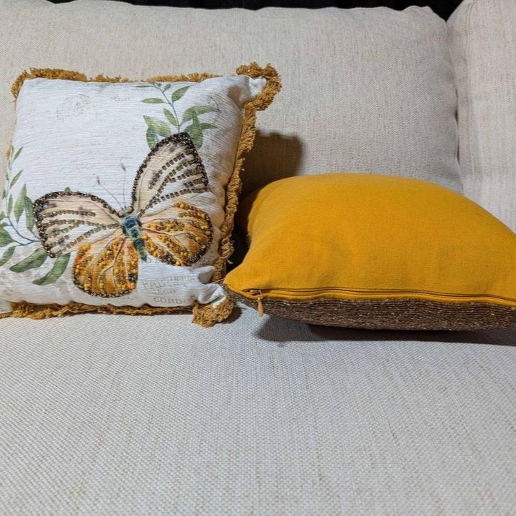 butterfly pillow