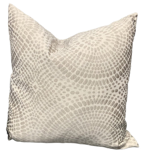 Beige Patterned Pillow *OPEN BOX