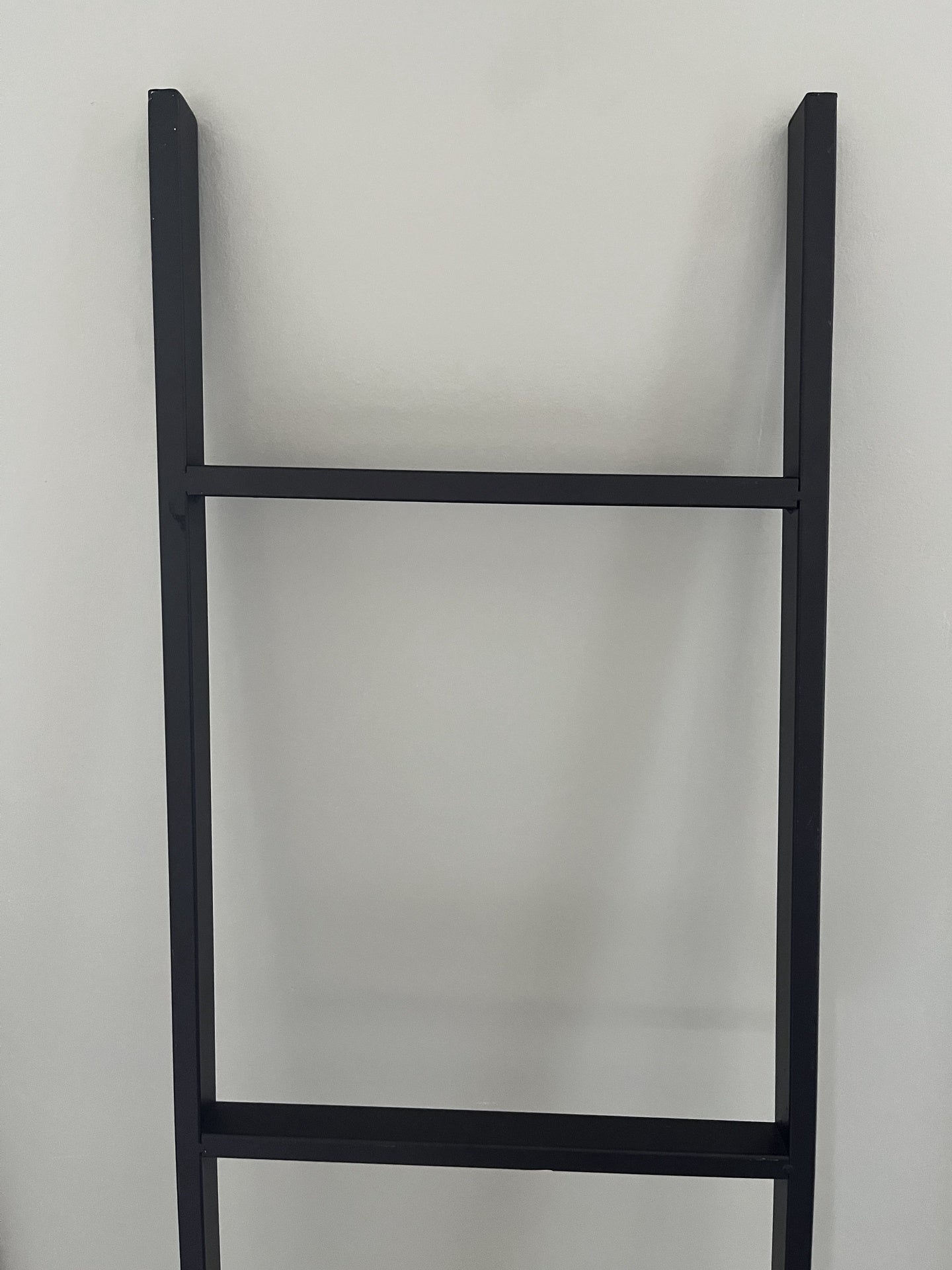 Black Metal Ladder *OPEN BOX- Local Pick Up Only