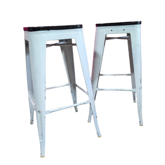 Black and White Bar Stools