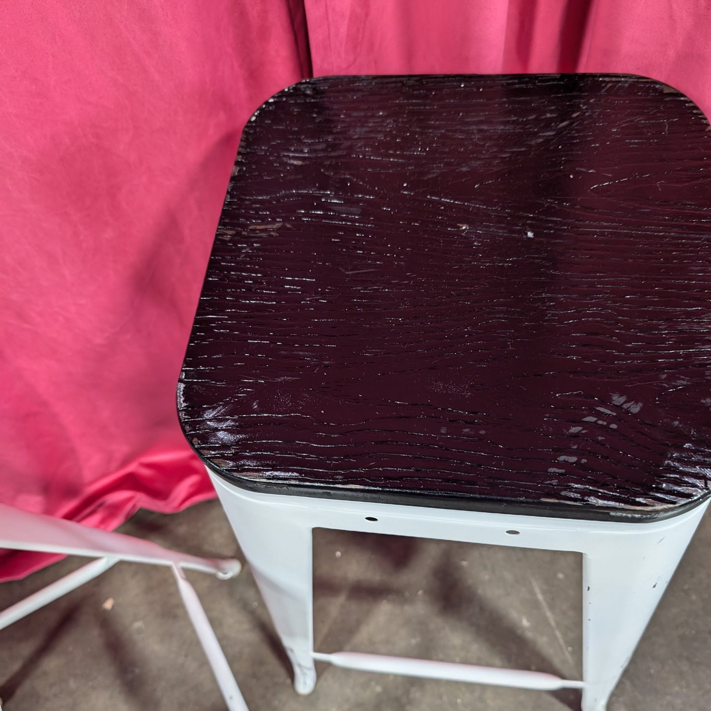 Black and White Bar Stools