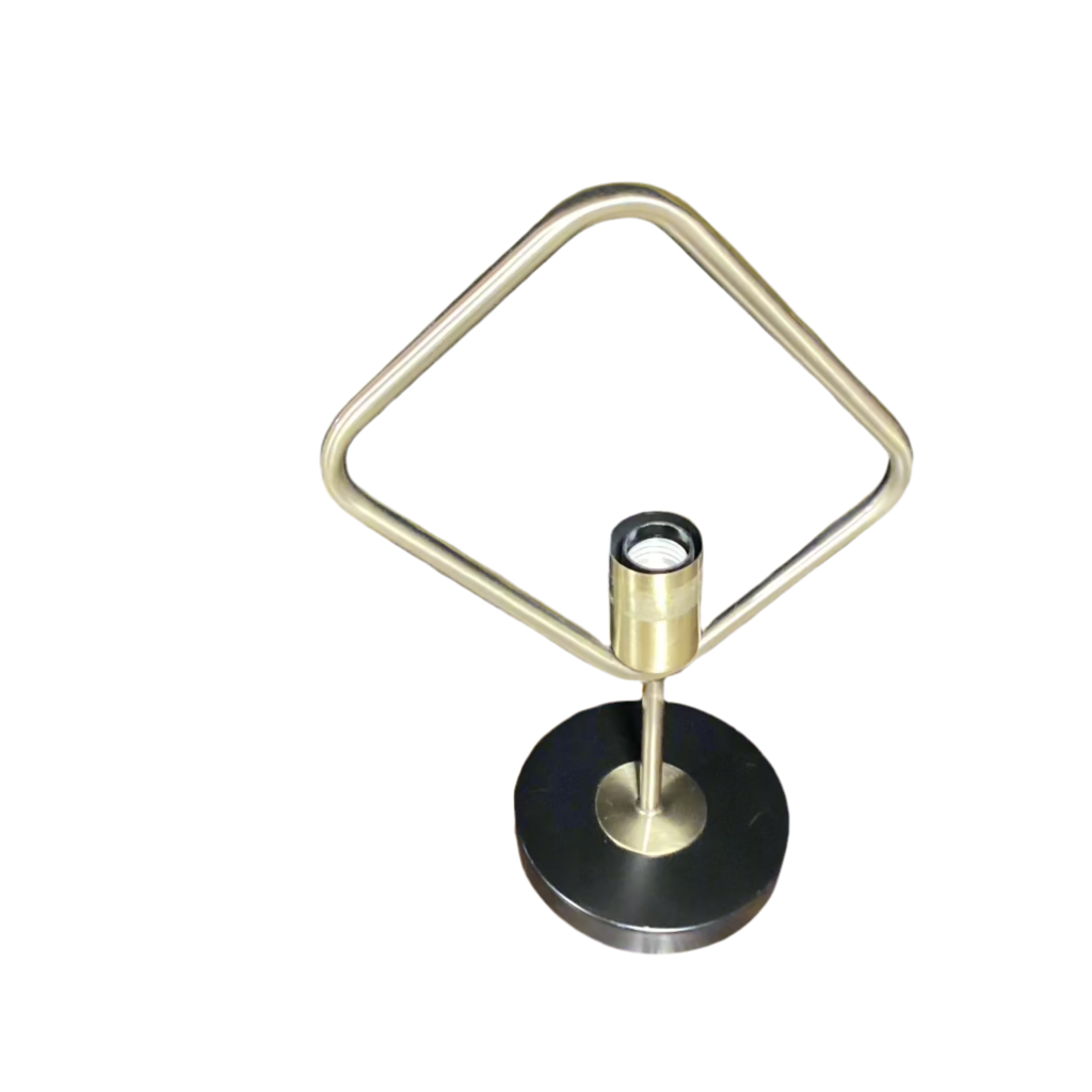 16” Black & Gold Table Lamp