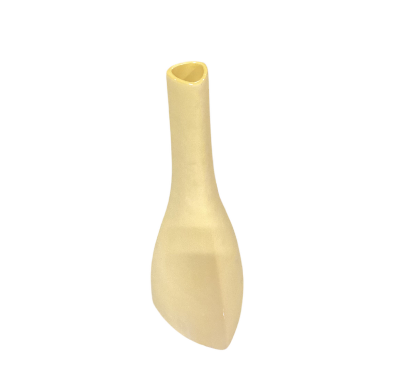 Pastel Yellow Flower Vase-8057