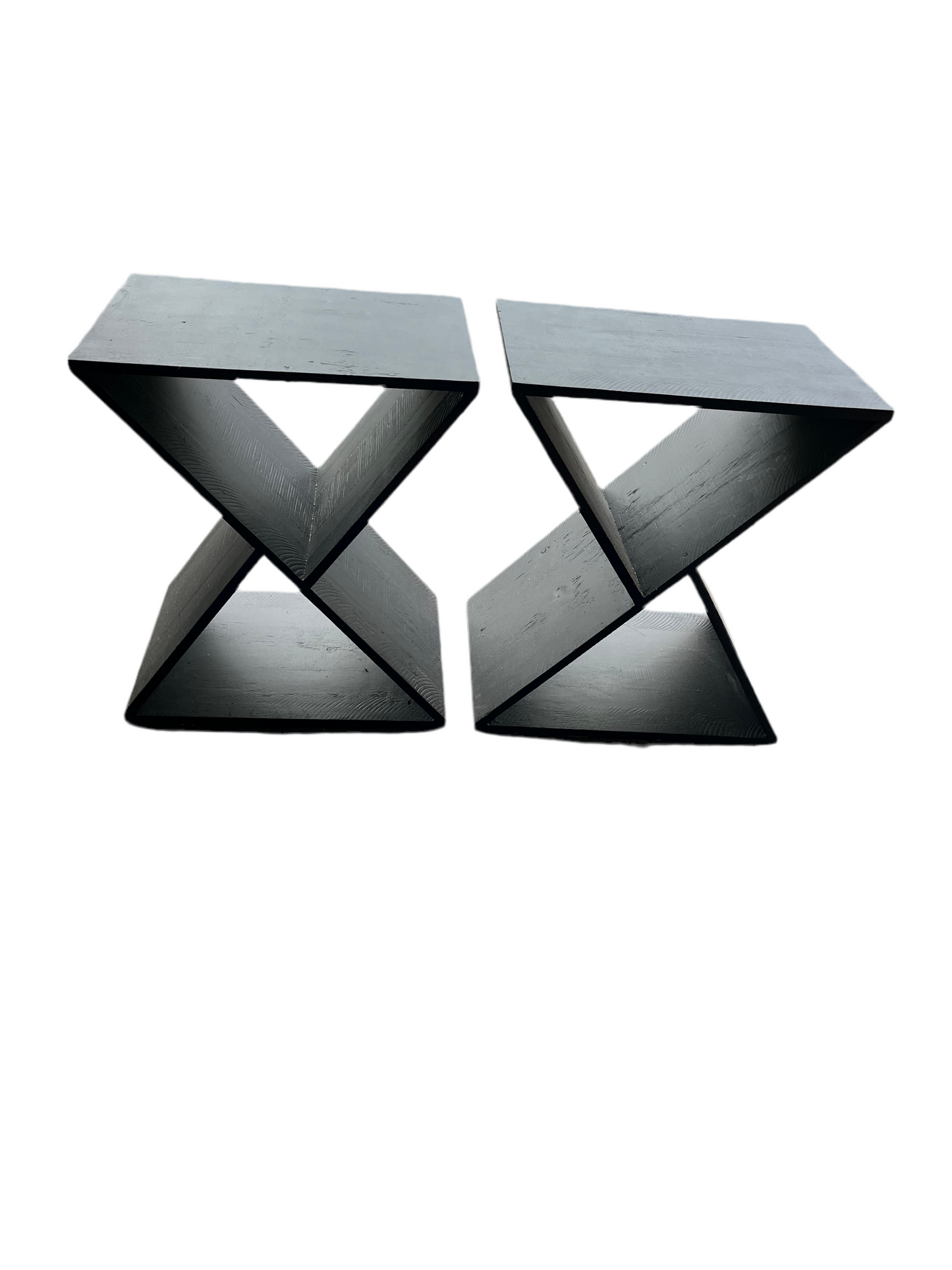 Triangle Side Table Set of 2