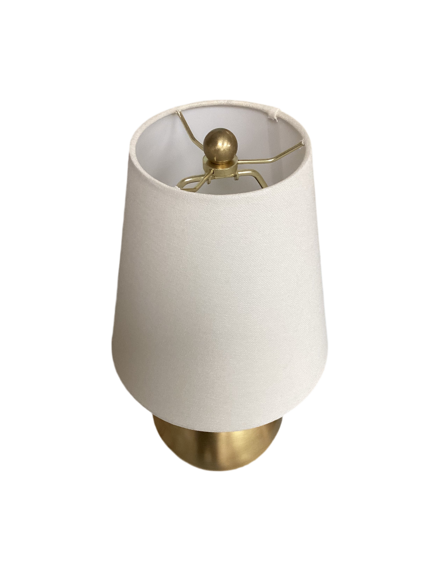 Round Gold Table Lamp