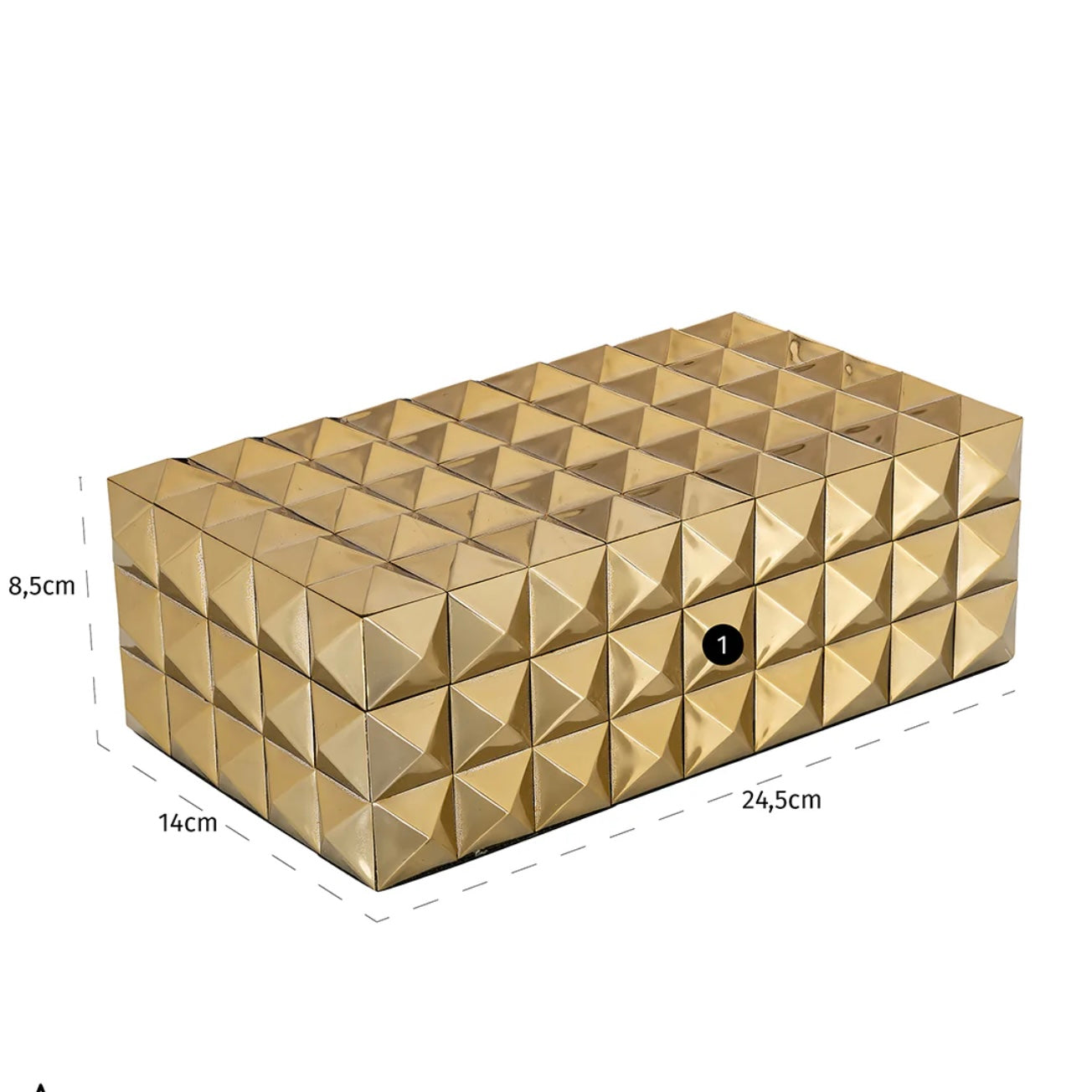 Gold Jewelry Box