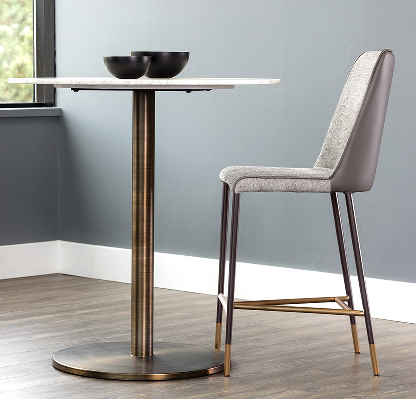 Klaus Counter Stool - Gunmetal