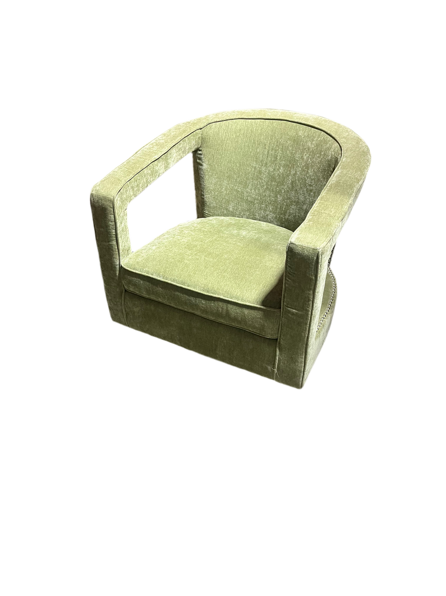Green Opal Swivel Chairs-OPEN BOX