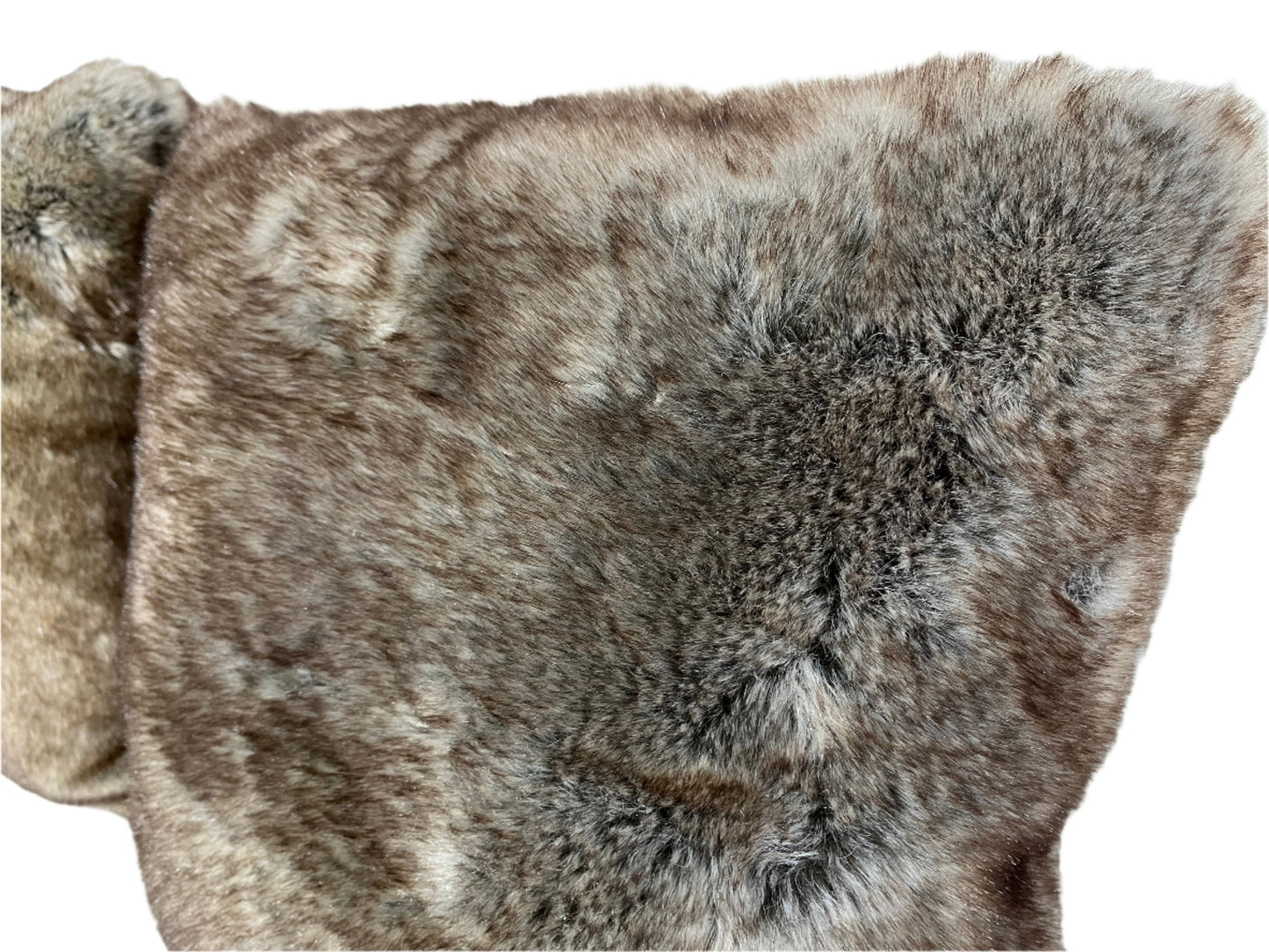 Faux Fur Pillow Set – 20" x 20" (Open Box)
