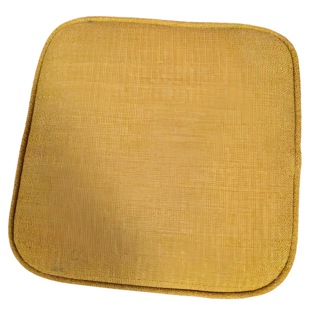 Mustard Storage Ottoman- OPEN BOX
