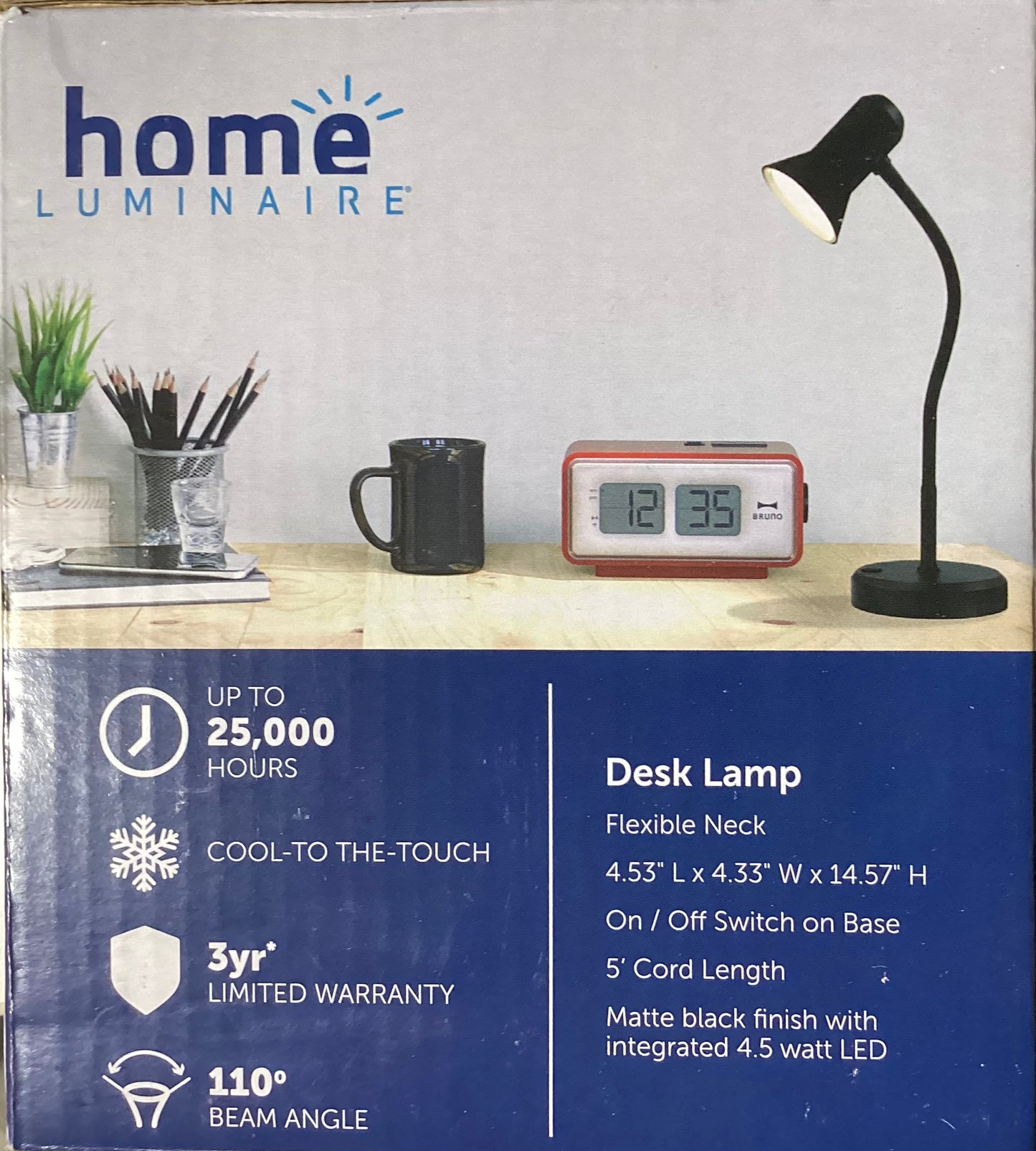 Home luminaire Flexible LED desk lamp