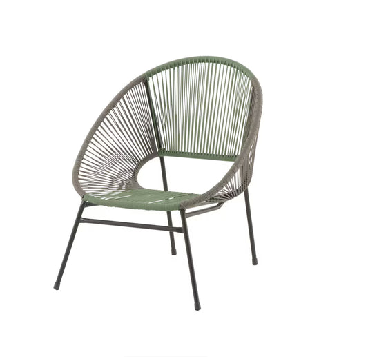 Green and gray outdoor chairs SET OF 2- Local Pick Up Only