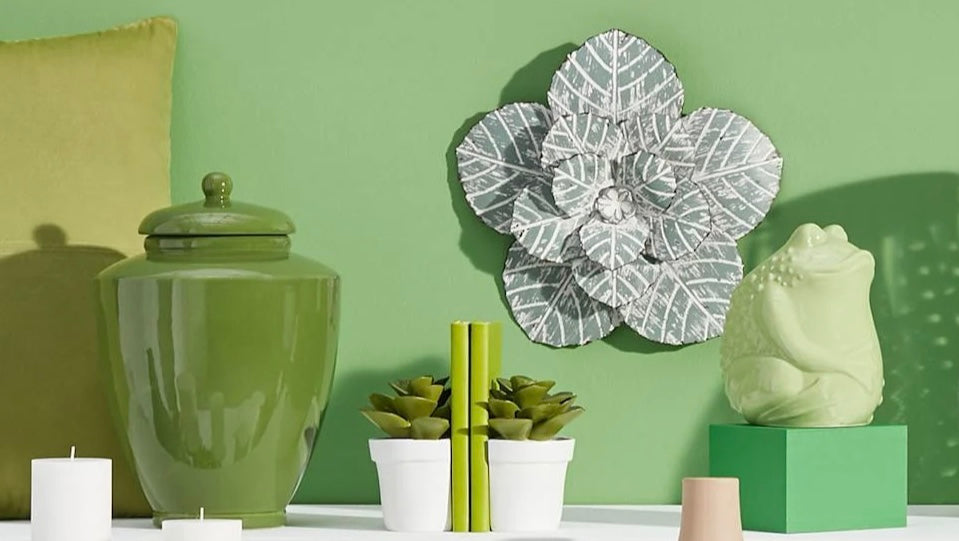 1-Piece Succulent Bookend, 6"