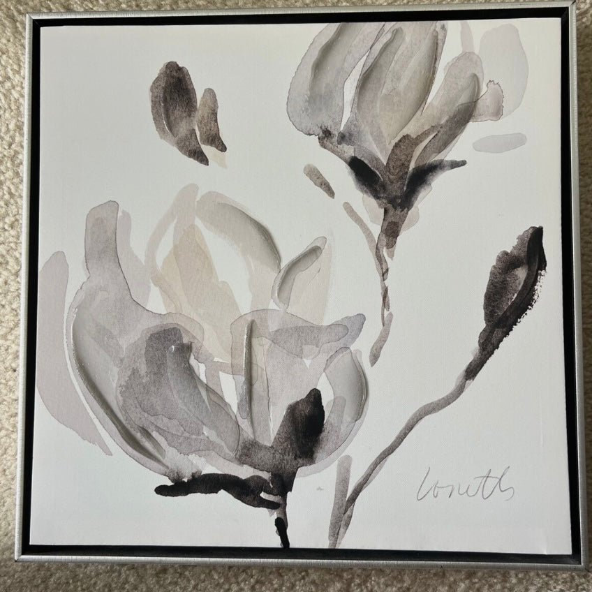 Abstract Flower Print