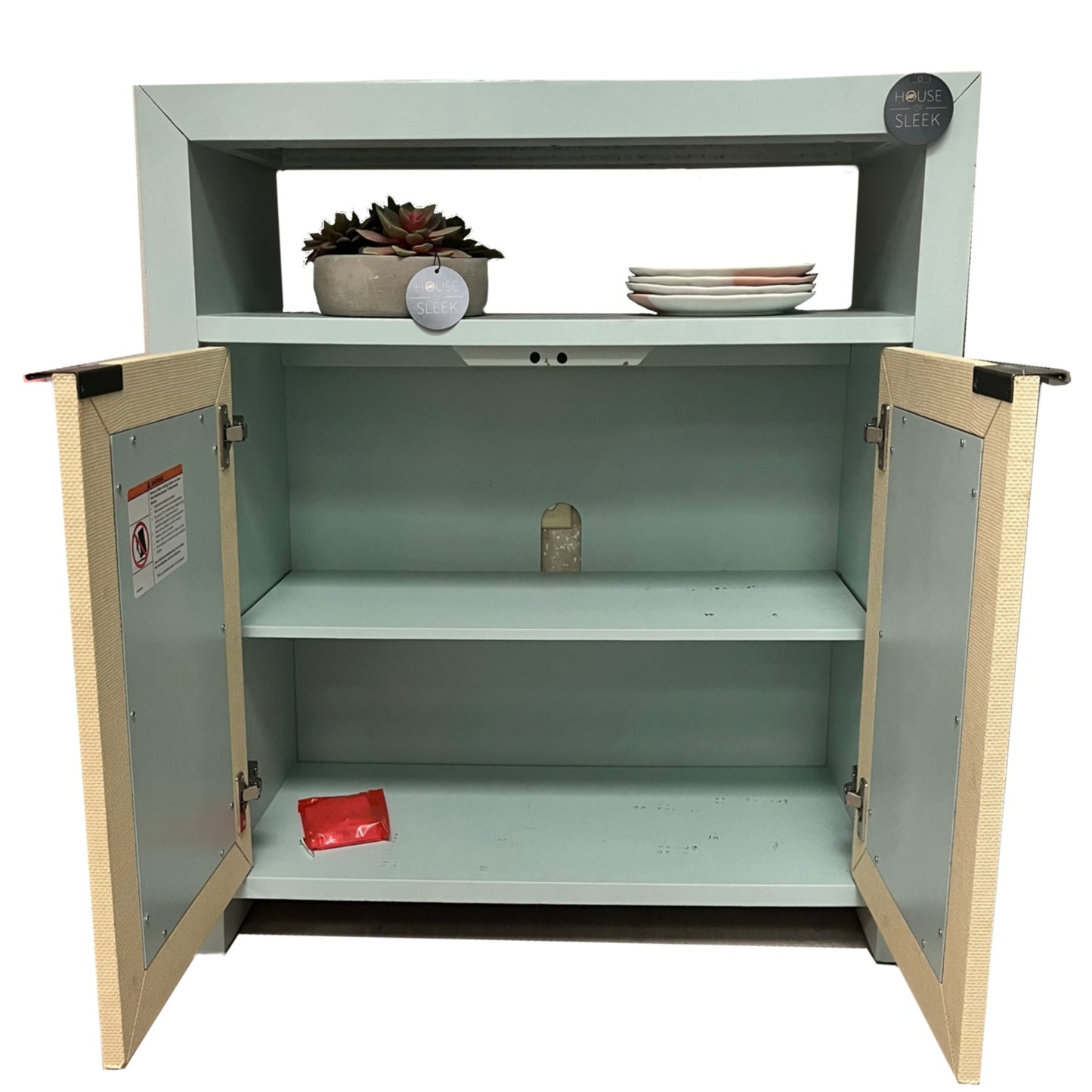 Mint Coastal Cabinet-Local Pick Up
