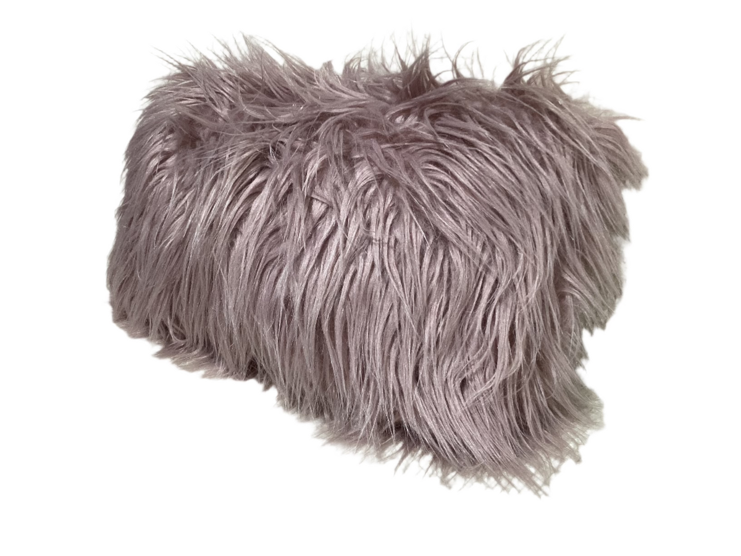 Faux Fur Lavender Pillow