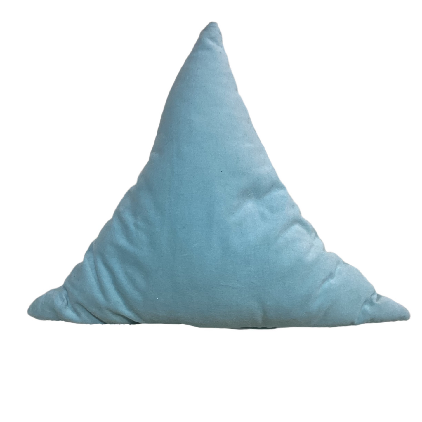 Blue triangle pillow -Open Box-