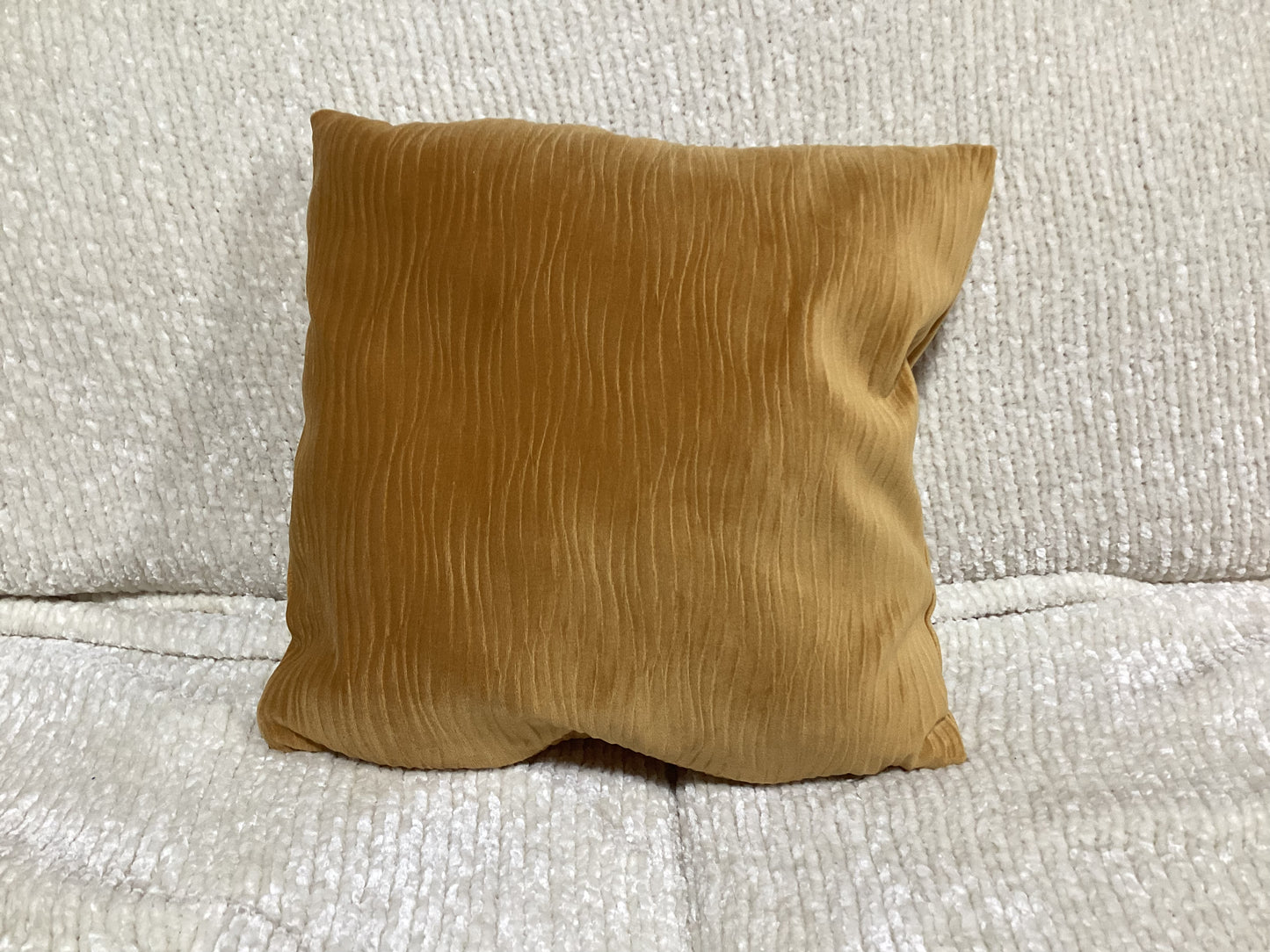 Petite Gold Pillow -open box