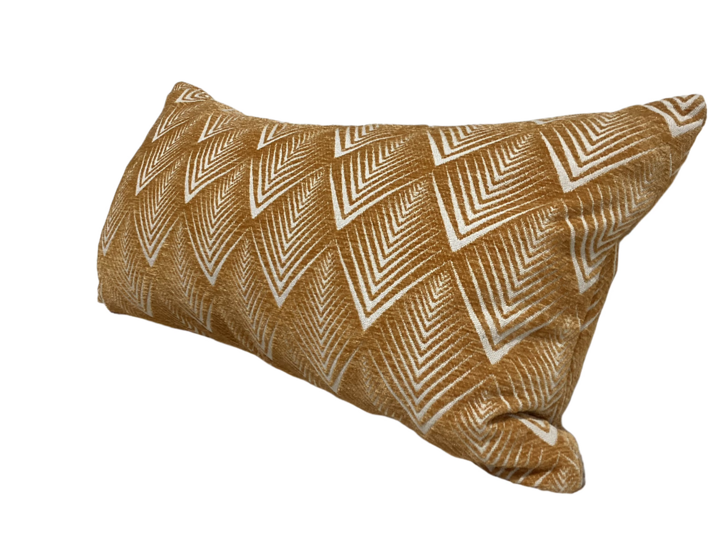 Golden Orange Decorative Pillow