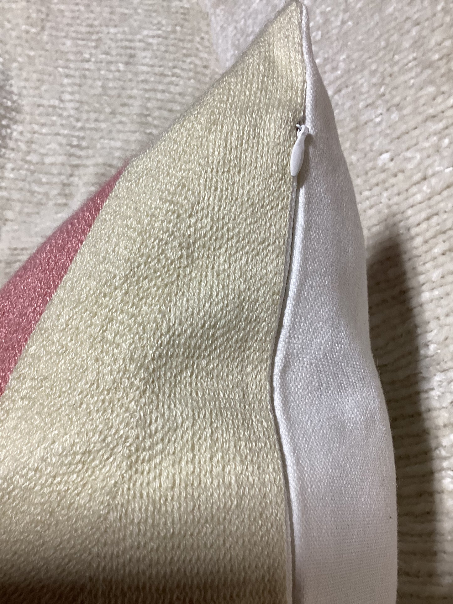 Multi colored 16”x16” decorative pillow -open box