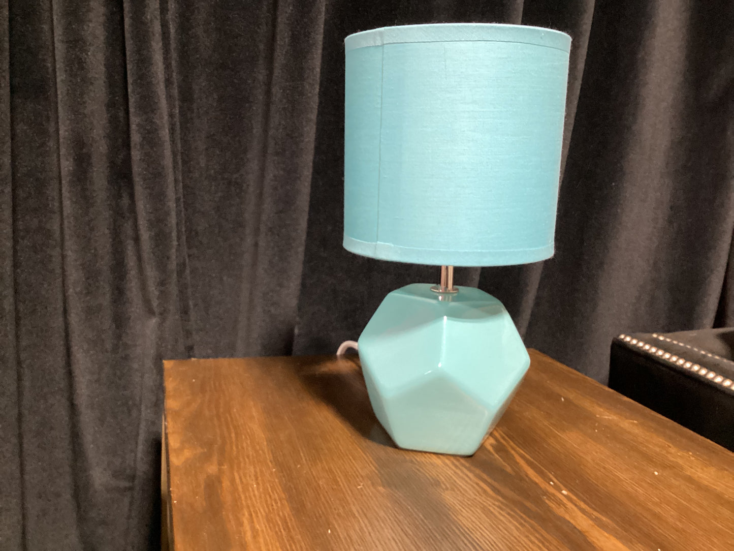 Small Blue Lamp “set of two” -open box-