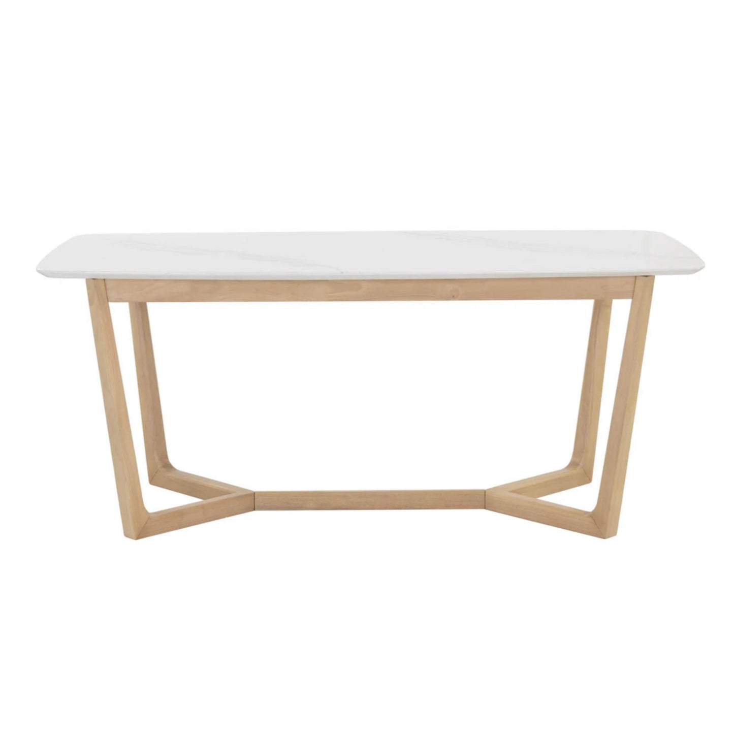 Modern Marble Dining Table - 70.5"