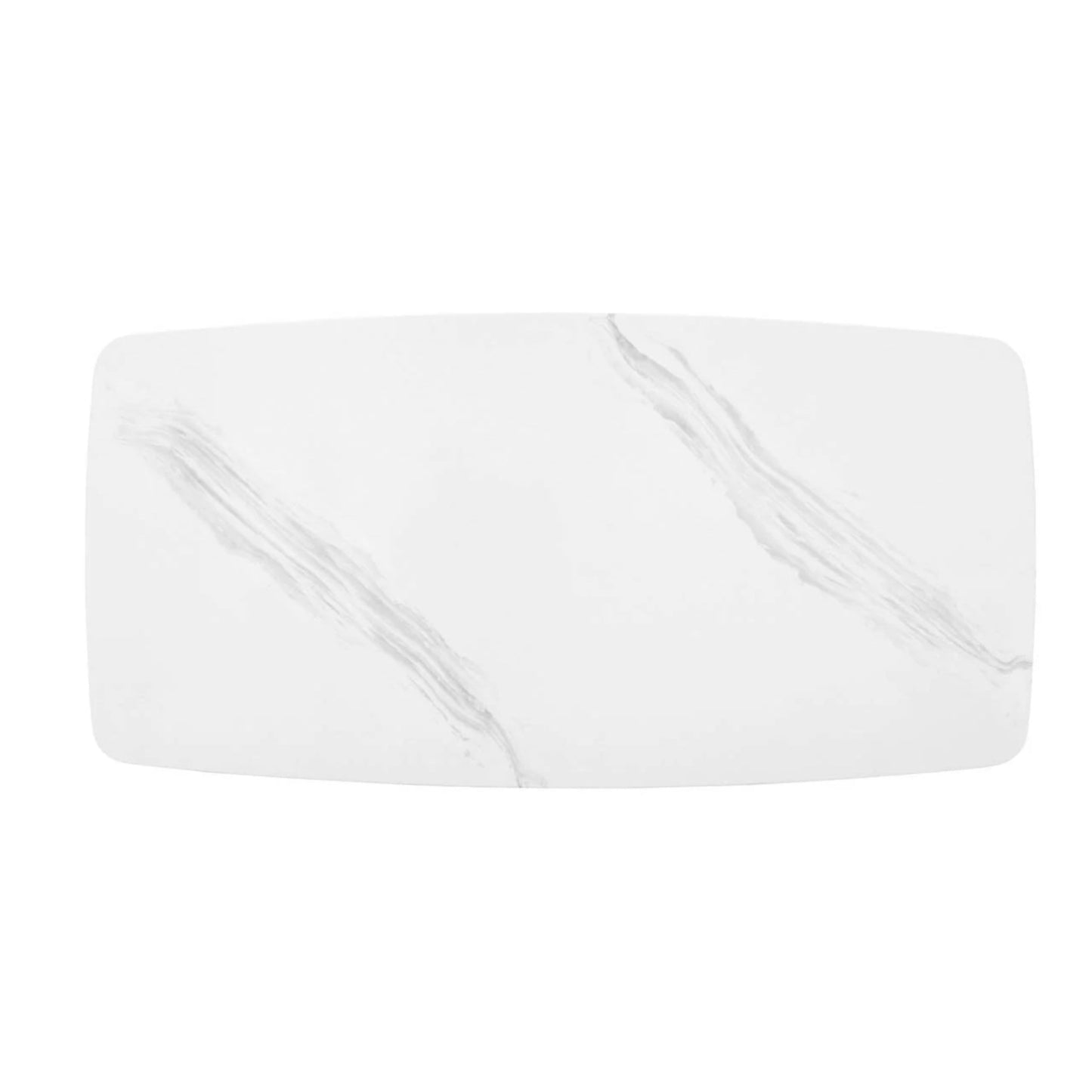 Modern Marble Dining Table - 70.5"