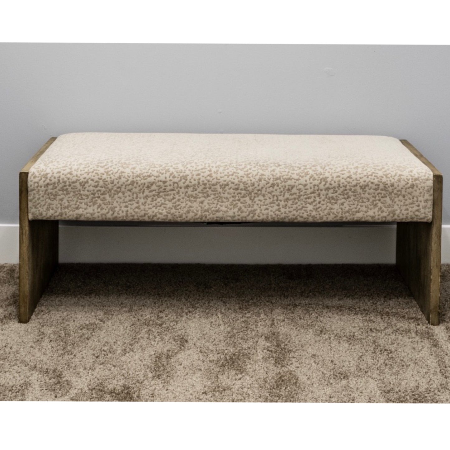 Modern Upholstered Bench – 47" x 15" x 17"-LOCAL PICK UP ONLY