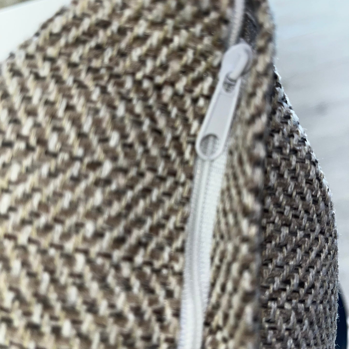 Linen Tweed Lumbar Pillow Set of 2-OPEN BOX