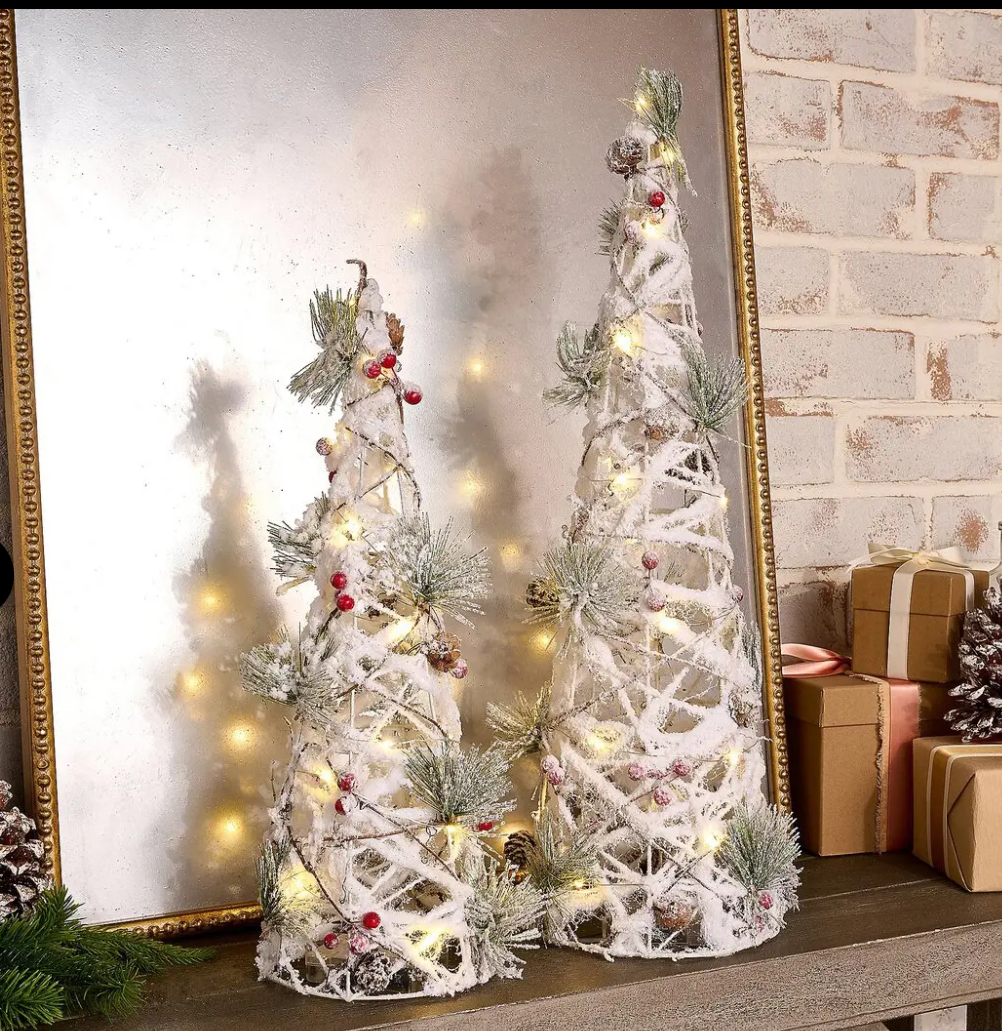 North Light Pine Cone Christmas Decor Medium